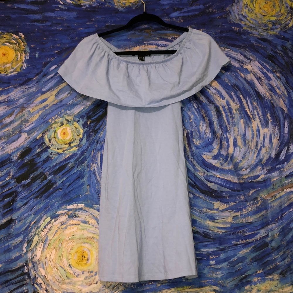 🦋 2 for $15! Periwinkle off the shoulder dress
